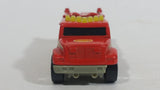 2002 Matchbox International Pumper Red Fire Truck Plastic and Die Cast Toy Car Firefighting Rescue Vehicle - McDonald's Happy Meal