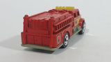 2002 Matchbox International Pumper Red Fire Truck Plastic and Die Cast Toy Car Firefighting Rescue Vehicle - McDonald's Happy Meal