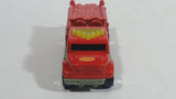 2002 Matchbox International Pumper Red Fire Truck Plastic and Die Cast Toy Car Firefighting Rescue Vehicle - McDonald's Happy Meal