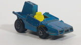 Vintage 1972 Lesney Matchbox Superfast Tyre Fryer Blue Die Cast Toy Car Vehicle - Missing Engine