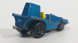 Vintage 1972 Lesney Matchbox Superfast Tyre Fryer Blue Die Cast Toy Car Vehicle - Missing Engine