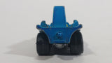 Vintage 1972 Lesney Matchbox Superfast Tyre Fryer Blue Die Cast Toy Car Vehicle - Missing Engine