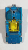 Vintage 1972 Lesney Matchbox Superfast Tyre Fryer Blue Die Cast Toy Car Vehicle - Missing Engine