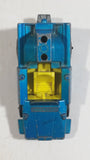 Vintage 1972 Lesney Matchbox Superfast Tyre Fryer Blue Die Cast Toy Car Vehicle - Missing Engine