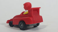 1988 McDonald's Turbo Macs Ronald McDonald Red Toy Pull Back Friction Motorized Plastic Toy Car Vehicle - Happy Meals