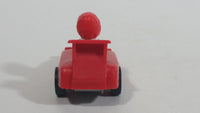 1988 McDonald's Turbo Macs Ronald McDonald Red Toy Pull Back Friction Motorized Plastic Toy Car Vehicle - Happy Meals