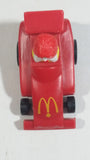 1988 McDonald's Turbo Macs Ronald McDonald Red Toy Pull Back Friction Motorized Plastic Toy Car Vehicle - Happy Meals