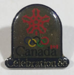 Vintage 1988 Calgary Winter Olympics Canada Celebration 88 Enamel Metal Pin Collectible