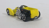 2000 Hot Wheels Secret Code Screamin' Hauler Yellow Black Die Cast Toy Car Vehicle