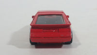 1988 Matchbox 1984 Dodge Daytona Turbo Z Red Die Cast Toy Car Vehicle with Opening Hood