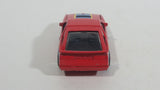 1988 Matchbox 1984 Dodge Daytona Turbo Z Red Die Cast Toy Car Vehicle with Opening Hood