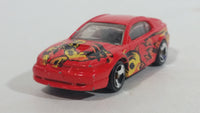 2000 Hot Wheels Kung Fu Force '99 Mustang Red Die Cast Toy Car Vehicle