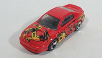 2000 Hot Wheels Kung Fu Force '99 Mustang Red Die Cast Toy Car Vehicle