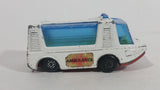 Vintage 1971 Lesney Products Matchbox Superfast Stretcha Fetcha Amphibious Ambulance Rescue White No. 46 Die Cast Toy Car Emergency Vehicle