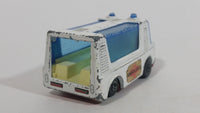 Vintage 1971 Lesney Products Matchbox Superfast Stretcha Fetcha Amphibious Ambulance Rescue White No. 46 Die Cast Toy Car Emergency Vehicle