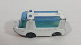 Vintage 1971 Lesney Products Matchbox Superfast Stretcha Fetcha Amphibious Ambulance Rescue White No. 46 Die Cast Toy Car Emergency Vehicle