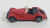Vintage Zee Zylmex Dyna Wheels Morgan Plus 8 Red No. D69 Die Cast Toy Car Convertible Vehicle