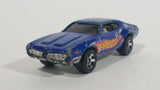 1998 Hot Wheels Race Team III Olds 442 W-30 Blue Die Cast Toy Muscle Car Vehicle