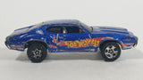 1998 Hot Wheels Race Team III Olds 442 W-30 Blue Die Cast Toy Muscle Car Vehicle