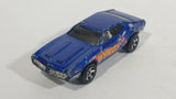 1998 Hot Wheels Race Team III Olds 442 W-30 Blue Die Cast Toy Muscle Car Vehicle