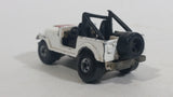 1982 Hot Wheels Jeep CJ-7 White Die Cast Toy Car Vehicle - Treasure Valley Antiques & Collectibles