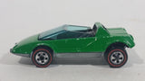 Vintage 1973 Hot Wheels Sand Witch Rare Enamel Dark Green Red Lines Die Cast Toy Car Vehicle Opening Rear Engine Cover - 1969 Hong Kong