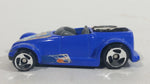 2003 Hot Wheels World Race Series Wave Ripper Surf Boarder Dark Blue Die Cast Toy Car Vehicle - McDonald's Happy Meal