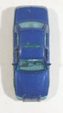 2016 Matchbox City 2006 Ford Crown Victoria LAX Taxi Blue Die Cast Toy Car Vehicle - Los Angeles Airport Taxi