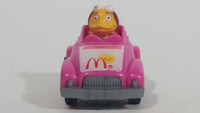 1985 McDonald's Happy Meal Fast Macs Birdie Character Pink Pull Back Toy Car Vehicle - Treasure Valley Antiques & Collectibles