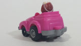 1985 McDonald's Happy Meal Fast Macs Birdie Character Pink Pull Back Toy Car Vehicle - Treasure Valley Antiques & Collectibles