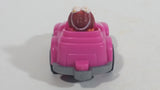 1985 McDonald's Happy Meal Fast Macs Birdie Character Pink Pull Back Toy Car Vehicle - Treasure Valley Antiques & Collectibles