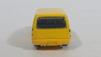 1995 Hot Wheels Chevy 'Lumina Minivan' Yellow Taxi Plastic Body Die Cast Toy Car Van Vehicle