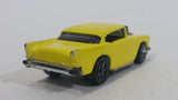 Very Rare 1999 Hot Wheels Arco Hauler '57 Chevy Exposed Engine Limited Edition Yellow Die Cast Toy Car Hot Rod Vehicle