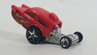 2014 Hot Wheels Off-Road Dare Devils Poppa Wheelie Red Die Cast Toy Car Vehicle