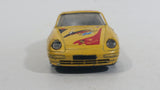 Burago Super Cup Porsche 911 Shell Pirelli Yellow 1:43 Scale Die Cast Toy Car Vehicle