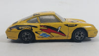 Burago Super Cup Porsche 911 Shell Pirelli Yellow 1:43 Scale Die Cast Toy Car Vehicle