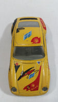 Burago Super Cup Porsche 911 Shell Pirelli Yellow 1:43 Scale Die Cast Toy Car Vehicle