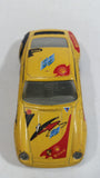 Burago Super Cup Porsche 911 Shell Pirelli Yellow 1:43 Scale Die Cast Toy Car Vehicle