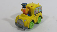 1981, 1983 Playskool The Muppets Sesame Street Bert as a Bus Driver Yellow Die Cast Toy Car Vehicle - Treasure Valley Antiques & Collectibles