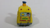 1981, 1983 Playskool The Muppets Sesame Street Bert as a Bus Driver Yellow Die Cast Toy Car Vehicle - Treasure Valley Antiques & Collectibles