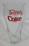 Coca-Cola Coke Soda Pop Red Lettering 6" Tall Glass Fountain Cup Collectible