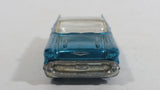 2006 Hot Wheels Classic '57 Chevy Bel Air Convertible Spectraflame Light Blue Die Cast Toy Car Vehicle