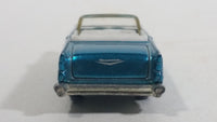 2006 Hot Wheels Classic '57 Chevy Bel Air Convertible Spectraflame Light Blue Die Cast Toy Car Vehicle