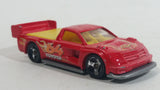 2000 Hot Wheels Pikes Peak Tacoma Truck Red Die Cast Toy Race Car Vehicle