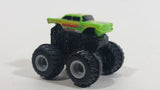 Hot Wheels Monster Jam Minis Mystery Truck #07 Avenger Miniature Truck Bright Green Die Cast Toy Car Vehicle