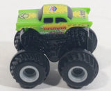 Hot Wheels Monster Jam Minis Mystery Truck #07 Avenger Miniature Truck Bright Green Die Cast Toy Car Vehicle