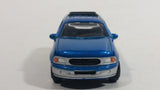 Motor Max Super Wheels Ford Expedition No. 6021 Blue Die Cast Toy Car SUV Vehicle