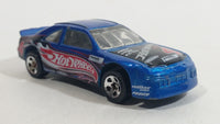 2002 Hot Wheels T-Bird Stocker #4 Metallic Blue Die Cast Toy Race Car Vehicle