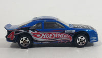 2002 Hot Wheels T-Bird Stocker #4 Metallic Blue Die Cast Toy Race Car Vehicle