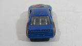 2002 Hot Wheels T-Bird Stocker #4 Metallic Blue Die Cast Toy Race Car Vehicle